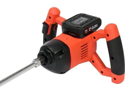Растворосмеситель (миксер) Yato YT-82880 18v 2.0ah, зарядное устройство