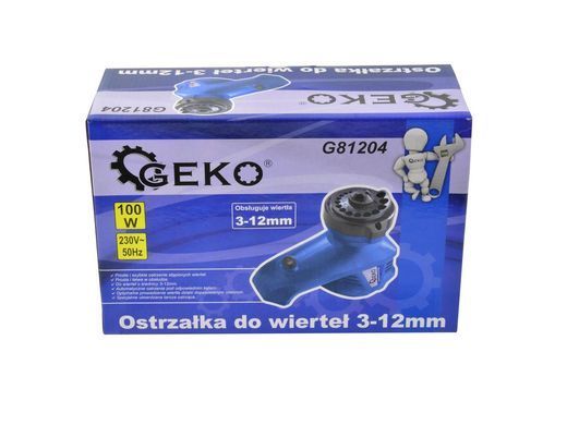 Точилка для свердел 3-12 мм 100 Вт Geko G81204
