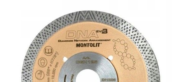 Диск алмазний 125 мм для шліфувальної машини MONTOLIT CGX