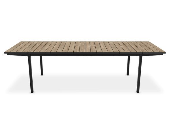 Садовый комплект мебели PORTO 8+1 раскладной стол Ashwood KETER