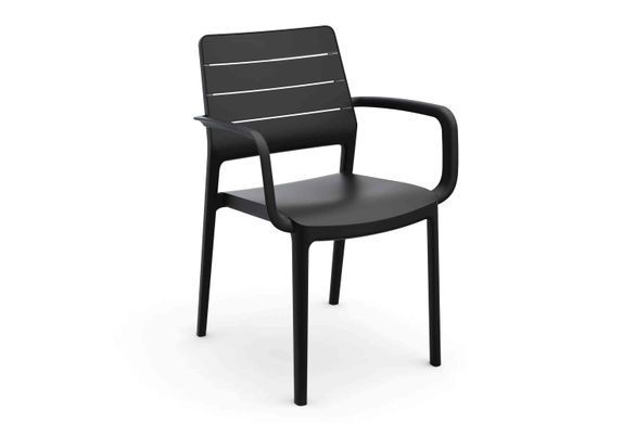 Садовый комплект мебели PORTO 8+1 раскладной стол Ashwood KETER