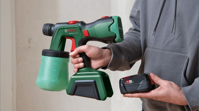 Краскопульт&nbsp;аккумуляторный AdvancedSpray 18V-500 без АКБ Bosch