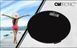 Весы напольные черные Clatronic PW 3369