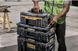 Набір з 2 коробок DeWalt ToughSystem і TSTAK + з'єднувальний адаптер
