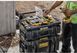 Набір з 2 коробок DeWalt ToughSystem і TSTAK + з'єднувальний адаптер