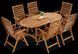 Обідній набір меблів Focus Garden Akadia Dining 190/6+1