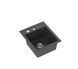 Кухонна мийка Quadron HCQJ4350CZK JOHNNY 100 black чорний - граніт, вбудовується в стільницю