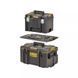 Набір з 2 коробок DeWalt ToughSystem і TSTAK + з'єднувальний адаптер