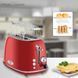 Тостер Wide-Slot 815 Вт ProfiCook PC-TA 1193 красный