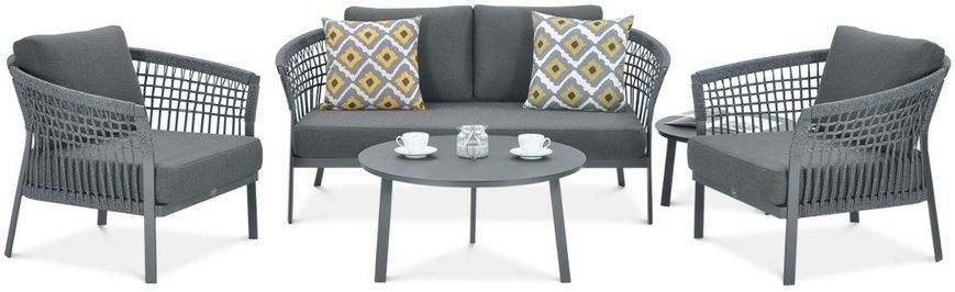 Меблі з металу для дачі Focus Garden Tuniza Grey