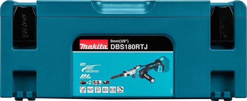 Стрічкова шліфувальна машина Makita DBS180RTJ