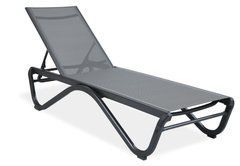 Шезлонг садовый Aqualis Grey Bj&oslash;rkka