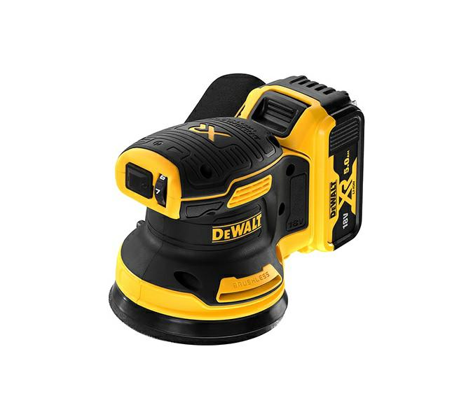 Шлифмашина эксцентриковая аккумуляторная DEWALT DCW210P2 125 мм 18V
