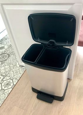 Кошик для сміття Curver Deco Bin Duo 10 л та 18 л CRV203291