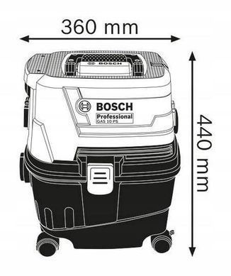 Пылесос универсальный gas 15 BOSCH