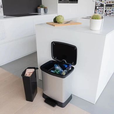 Кошик для сміття Curver Deco Bin Duo 10 л та 18 л CRV203291