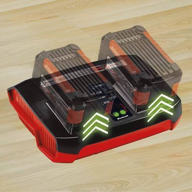 Зарядное устройство для Power X-Twincharger 3A 18V двойное для аккумуляторов Power X-Change Einhell