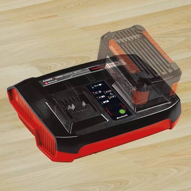 Зарядное устройство для Power X-Twincharger 3A 18V двойное для аккумуляторов Power X-Change Einhell
