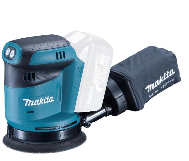 Эксцентриковая шлифмашина Makita DBO180Z 18 В, 125 мм, без аккумулятора