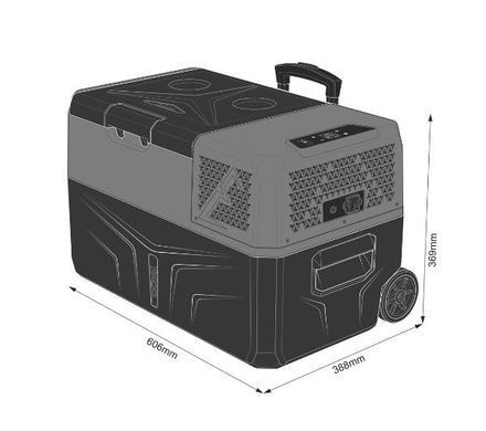 Холодильник Yolco BCX30 Carbon