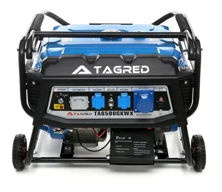 Генератор бензиновый 6500 Вт Tagred TA6500GKWX