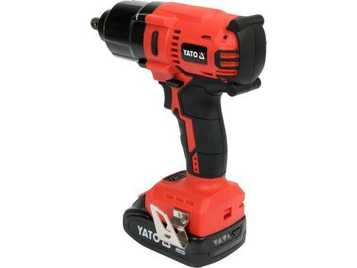 YATO КЛЮЧ УДАРНЫЙ 18V LI-ION 1/2" 2x3,0Ah КОМПЛЕКТ 21эл.