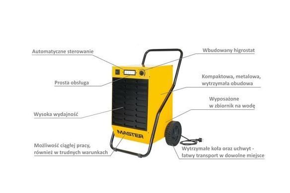 Осушувач повітря промисловий&nbsp;DH 92 MASTER