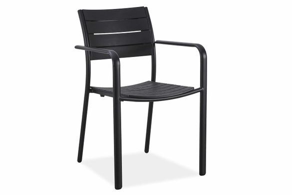 Комплект мебели для балкона и сада RIVIO VENA 80 черный HPL MILO Bj&oslash;rkka