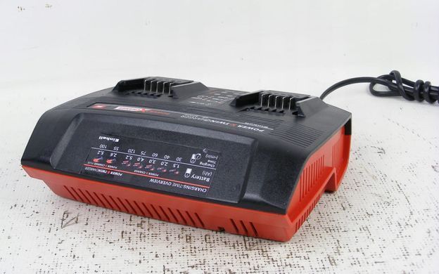 Зарядное устройство для Power X-Twincharger 3A 18V двойное для аккумуляторов Power X-Change Einhell