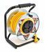 AWTOOLS ПОДОВЖУВАЧ БАРАБАН МЕТАЛ 40м 3x1,5мм...ЖОВТИЙ HEAVY DUTY 16A / 3680W / IP44