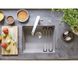 Кухонная мойка Blanco ETAGON 500-U 522228 серый - гранит, подвесная