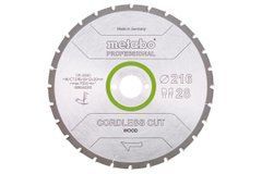 Пила дискова Metabo Hw/Ct 216X30X28Z для бездротового різання дерева професійна
