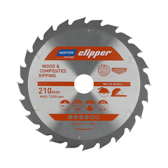 NORTON циркулярна пилка 210mm x 30mm x 24Z дерево та композити ATB (2,8/1,8)