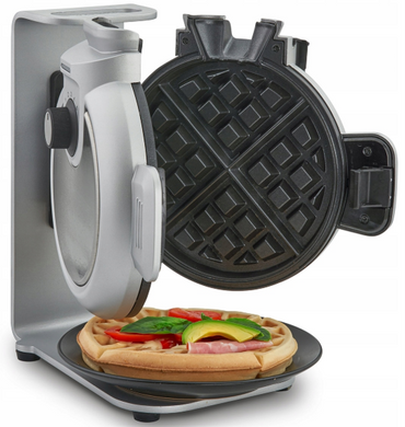 Вертикальная вафельница CASO WaffleUp SILVER 800 Вт Круглые вафли