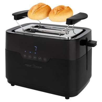 Тостер для сендвічів сенсорний 920 Вт ProfiCook PC-TA 1244 чорний
