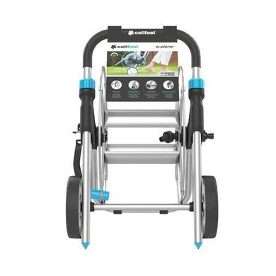 Візок для шланга металевий EXPLORER 60 м&nbsp;UNI FIT SAFETOUCH