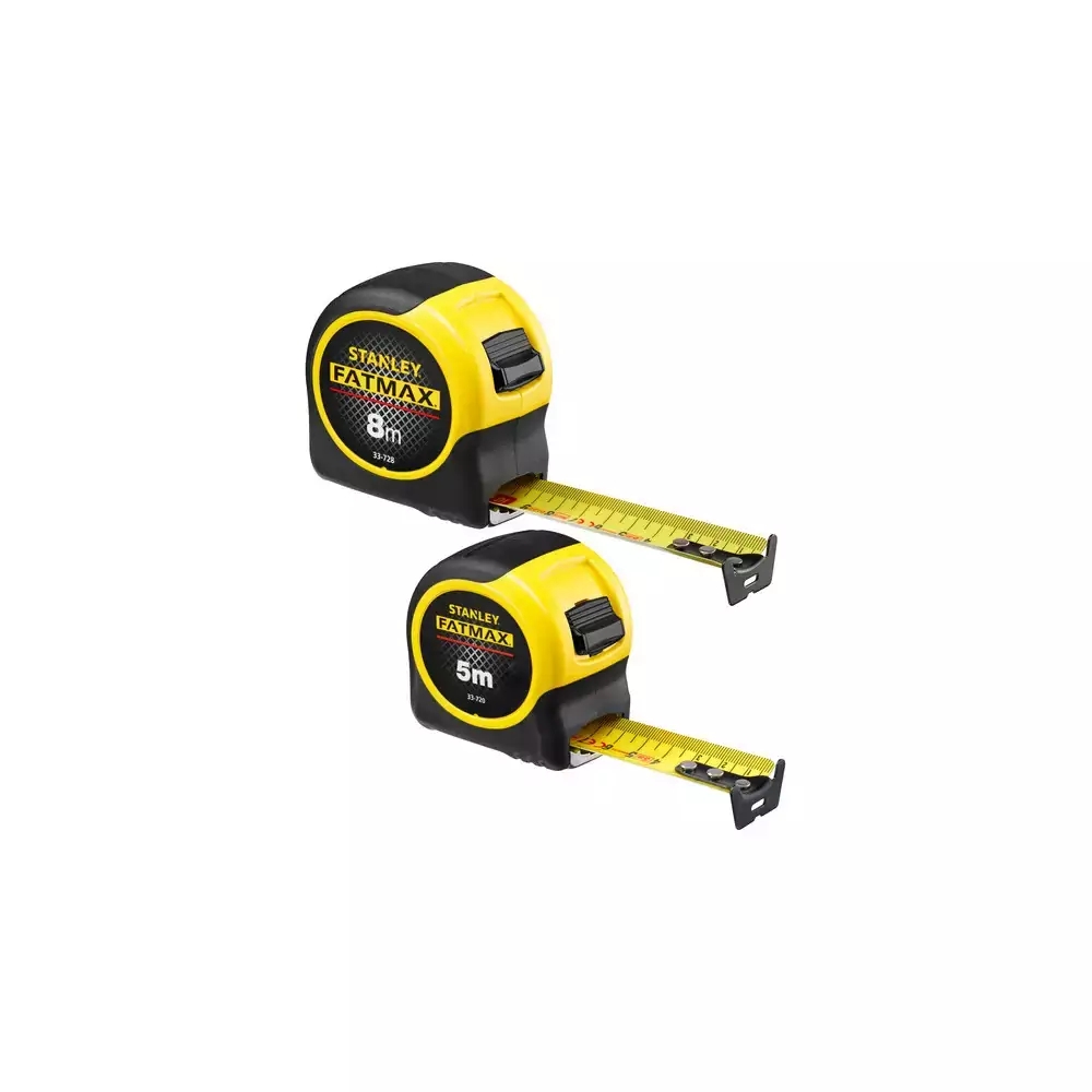 Рулетка Stanley Fatmax Bladearmor 5 м + 8 м, ширина ленты 32 мм