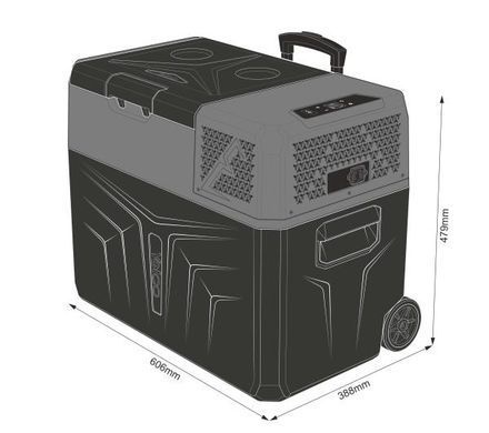 Холодильник Yolco BX40 Carbon