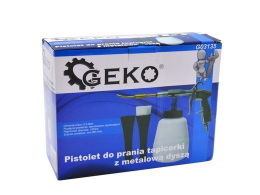 Пістолет для миття оббивки з металевою насадкою Geko G03135