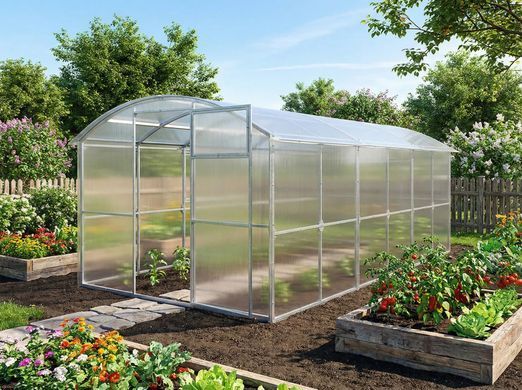Теплиця садова з полікарбонату&nbsp;6 мм MUSERA 3х6 м Cultivo