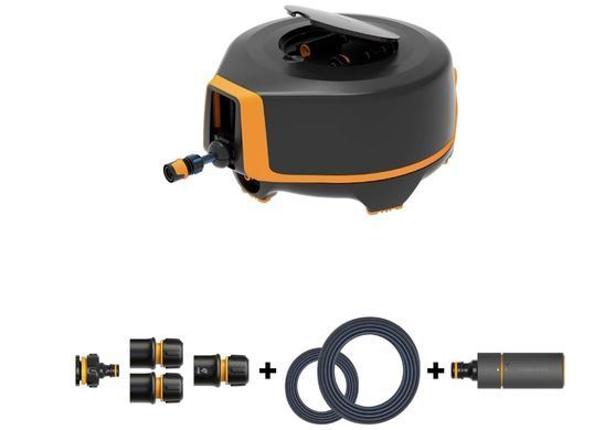 Автоматична котушка зі шлангом Fiskars XL