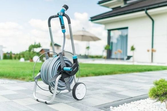 Візок для шланга металевий EXPLORER 60 м&nbsp;UNI FIT SAFETOUCH