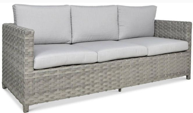 Набір меблів для саду з техноротанга Marco Caffe Modern Grey
