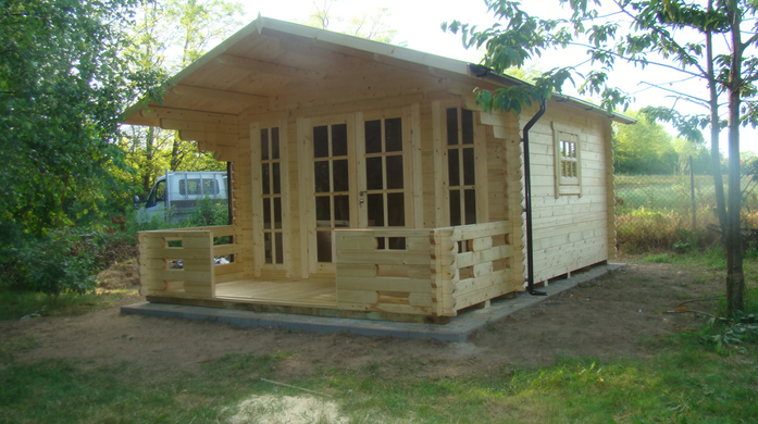 Одноэтажный дом с террасой HAVILLA 12 + 7 м2 Nordenwood