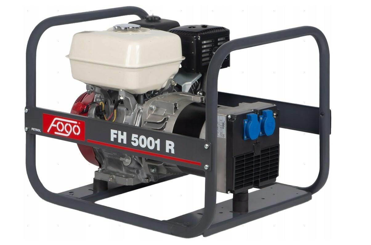 Генератор бензиновый портативный FOGO FH 5001 R 4,2 кВт 230 В со стабилизацией напряжения