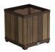 Кашпо декоративне квадратне Deco Square Walnut з автополивом Keter