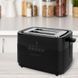 Тостер для сендвічів сенсорний 920 Вт ProfiCook PC-TA 1244 чорний