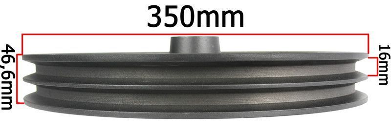 Шкив компрессора V2090 Mar-Pol M806885