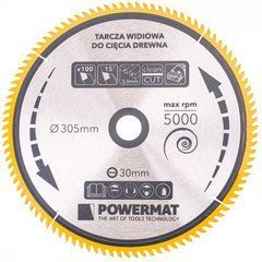 Пиляльний диск WIDIA по дереву 305Х30 100Z TDD-305X30X100Z