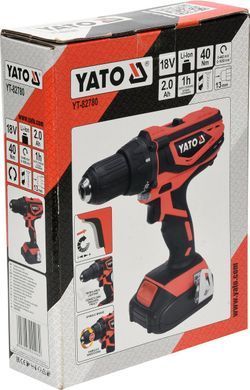 Дрель шуруповерт Yato YT-82780